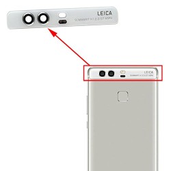 BACK CAMERA LENS WHITE HUAWEI P9  BACK CAMERA LENS WHITE HUAWEI P9
