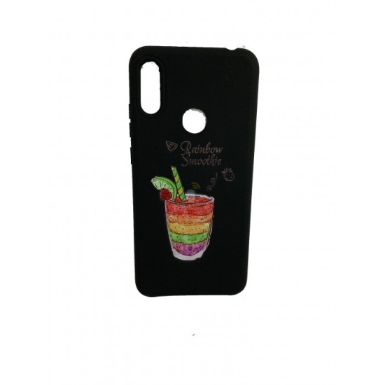 SILICONE CASE WITH DESIGN SAMSUNG GALAXY M10/A10 BLACK