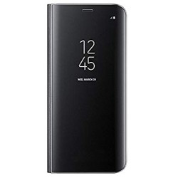 FLIP CLEAR VIEW CASE IPHONE 6G BLACK  FLIP CLEAR VIEW CASE IPHONE 6G BLACK