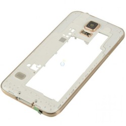 MIDDLE FRAME SAMSUNG GALAXY S5 / I9600 / G900 DOURADO
