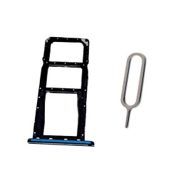 SIM HOLDER OUTSIDE HUAWEI Y7 PRIME 2019 BLUE  SIM HOLDER OUTSIDE HUAWEI Y7 PRIME 2019 BLUE