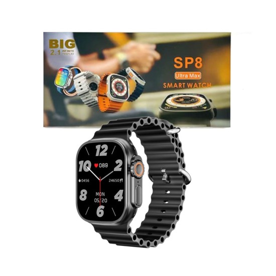 Smartwatch SP8 Ultra Max Serie TFT Negro