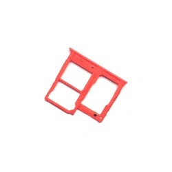 SIM HOLDER SAMSUNG A2 CORE A260 DUAL SIM RED