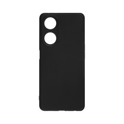 Silicone Case with Camera Shield for Oppo A98 5g Black Silicone Case with Camera Shield for Oppo A98 5g Black