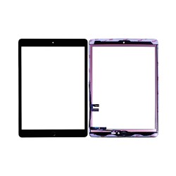 Touch Apple iPad 7 10,2" 2019 7th Gen/A2198/A2200/A2232/iPad 8 Gen 10,2" 2020/A2428/A2429/A2430/A2270 com Botão Home Preto
