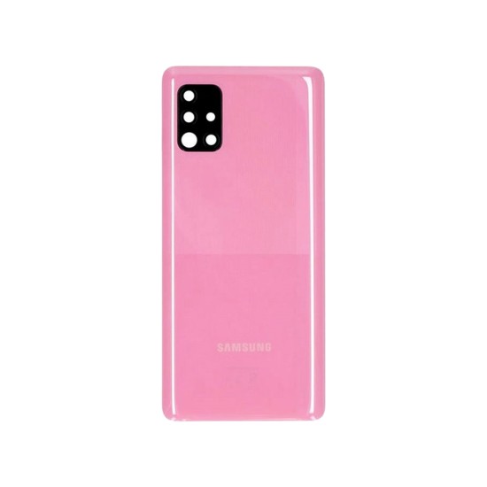 Tapa Trasera con Lente de Cámara Samsung Galaxy A51 5G/A516 Rosa Prism Cube