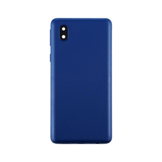 Tampa Traseira Samsung Galaxy A01 Core/A013 (Sem Logo) Azul