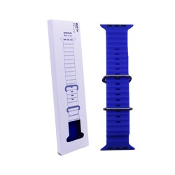 Bracelete de Silicon Ocean Smartwatch Alpine Loop 42/44/45/49mm Azul