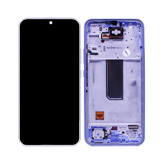 Touch+Display+Frame Samsung Galaxy A34 5G 2023/A346 Service Pack Violeta Claro