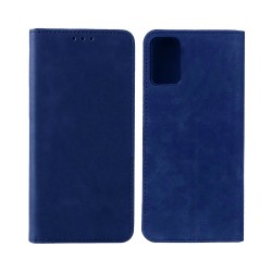 Leather Flip Cover with Internal Pocket for Samsung Galaxy A53 5G Blue Leather Flip Cover with Internal Pocket for Samsung Galaxy A53 5G Blue