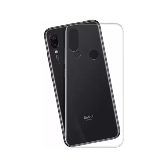 Capa de Silicone Macio para Xiaomi Redmi Note 7/Note 7 Pro/Note 7s Transparente