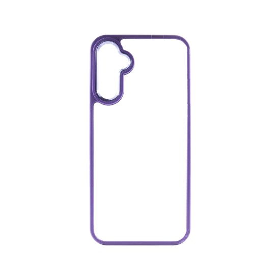 Capa de Silicone Transparente para Samsung Galaxy A14 4g/5g Roxo