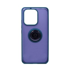 Funda con Anilla de Soporte para Xiaomi Redmi Note 13 4G Verde Ahumado Funda con Anilla de Soporte para Xiaomi Redmi Note 13 4G Verde Ahumado