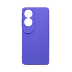 Soft Silicone Case with Camera Shield for Oppo A60 4G Purple Soft Silicone Case with Camera Shield for Oppo A60 4G Purple
