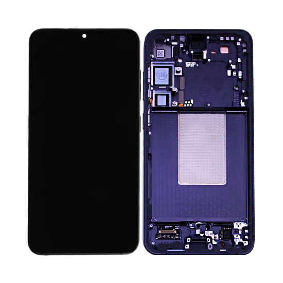 Touch+Display+Frame Samsung Galaxy S24 Plus 5G/S926 Service Pack Preto