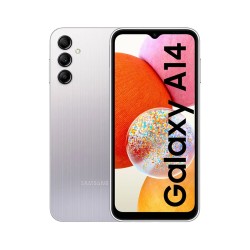 Smartphone SAMSUNG GALAXY A14 4G/SM-A145F 4GB/128GB 6.6" DUAL SIM SILVER