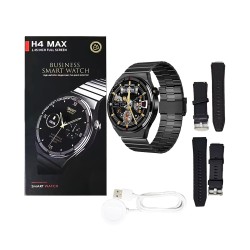 Smartwatch Kalobee H4 Max com 3 Alças 1.45" (Versão para Chamada) NFC Preto Smartwatch Kalobee H4 Max com 3 Alças 1.45" (Versão para Chamada) NFC Preto