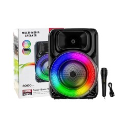 Sing-e Portable Wireless Speaker ZQS8147 with Mic Black