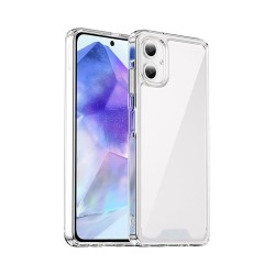 Hard Silicone Case for Samsung Galaxy A06 Transparent Hard Silicone Case for Samsung Galaxy A06 Transparent