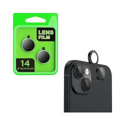 Back Camera Glass Protector for Apple iPhone 14/14 Plus Black Back Camera Glass Protector for Apple iPhone 14/14 Plus Black