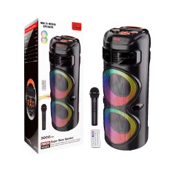 Sing-e  Portable Wireless Speaker ZQS6233 with Mic Black Sing-e  Portable Wireless Speaker ZQS6233 with Mic Black