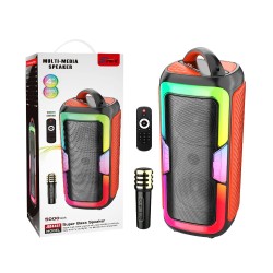 Sing-E Portable Wireless Speaker ZQS4407 with Mic Black