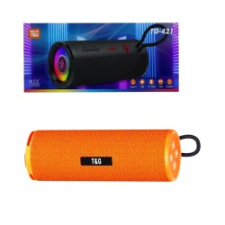 Altavoz Inalámbrico Portátil T&G TG-421 Naranja Altavoz Inalámbrico Portátil T&G TG-421 Naranja