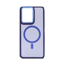Designer Magnetic Hard Case for Oppo Reno13 F Blue Designer Magnetic Hard Case for Oppo Reno13 F Blue