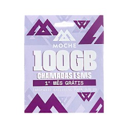 Moche National Card 100GB/10000 Min 1,500 SMS/day to MOCHE and MEO and 250 SMS/day to other networks For  One Month