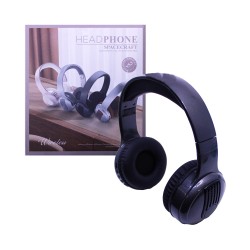 Wireless Headphones KE-39 Spacecraft Black Wireless Headphones KE-39 Spacecraft Black