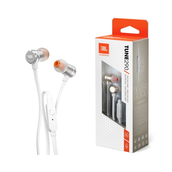 Auscultadores JBL Tune 310C com Microfone 3.5mm 1,2m Cinza