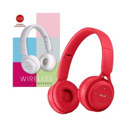Auriculares Inalámbricos Y08 Rojo Auriculares Inalámbricos Y08 Rojo