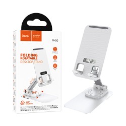 Suporte de Mesa Hoco PH50 Ivey para Smartphone Branco