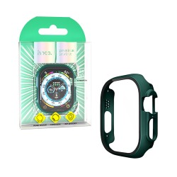 Hoco Cover+Tempered Glass WS6 Shadow for Apple iwatch Series 49mm Dark Green Hoco Cover+Tempered Glass WS6 Shadow for Apple iwatch Series 49mm Dark Green