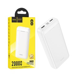 Power Bank Hoco J111A Smart charge com 2 Puertos Outputs USB 20000mAh Branco