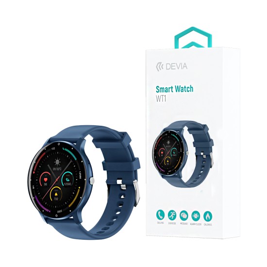 Smartwatch Devia WT1 ZL02 Pro 1,39" (versão de chamada) Azul