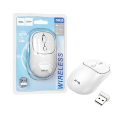 Hoco Wireless Mouse GM25 Royal 2.4GHz Space White Hoco Wireless Mouse GM25 Royal 2.4GHz Space White