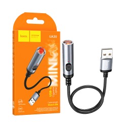 Hoco Mini Cigarette Lighter UA30 USB 30cm Black Hoco Mini Cigarette Lighter UA30 USB 30cm Black