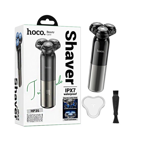 Hoco Electric Shaver HP35 Induction with three-blade Black