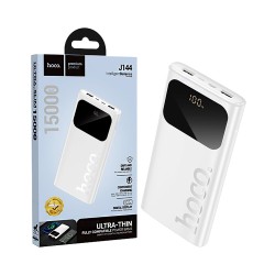 Power Bank Hoco J144 Hymn com 2 Puertos Outputs USB 15000mAh Branco
