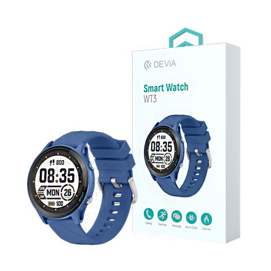 Devia Smartwatch WT3 Z123 1.52" (Call Version) Blue