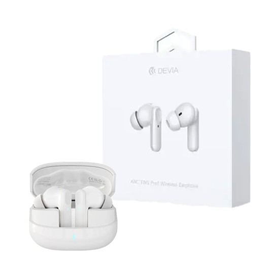 Devia True Wireless Earbuds EM408 Pro1 ANC White