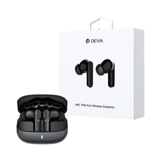 Devia True Wireless Earbuds EM408 Pro1 ANC Black