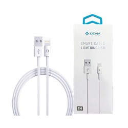 Devia Cable EC080 Smart Series Lightning 2.1A 1M White
