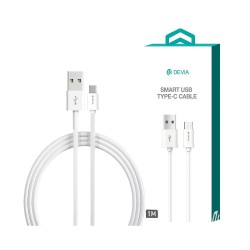 Devia Cable EC082 Smart Series Type-C 2.1A 1M White