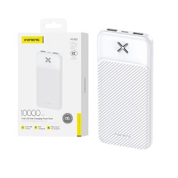 Power Bank Foneng PX109 com 2 Puertos Outputs USB 10000mAh Branco