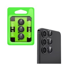 Back Camera Glass Protector for Samsung Galaxy S25 Plus Black Back Camera Glass Protector for Samsung Galaxy S25 Plus Black