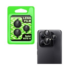 Back Camera Glass Protector for Xiaomi Redmi Note 14 5G Black Back Camera Glass Protector for Xiaomi Redmi Note 14 5G Black