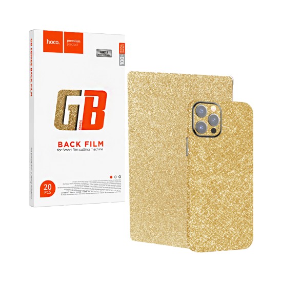 Protector de espalda Mate Hoco GB015 Frosted Diamond para smartphone Paquete 20 piezas Dorado