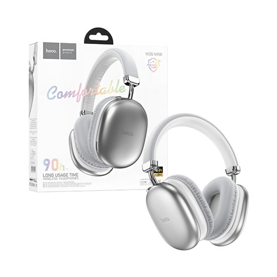 Auriculares Inalámbricos Hoco W35 Max Joy Plata